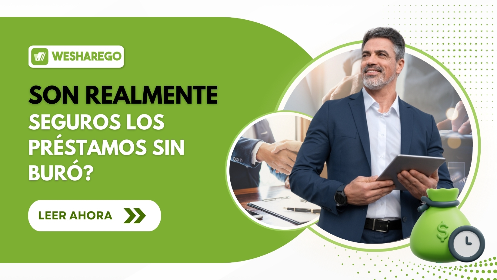 Descubre si los préstamos sin buró son seguros. Aprende cómo funcionan y qué considerar antes de solicitarlos con Weshare Go.