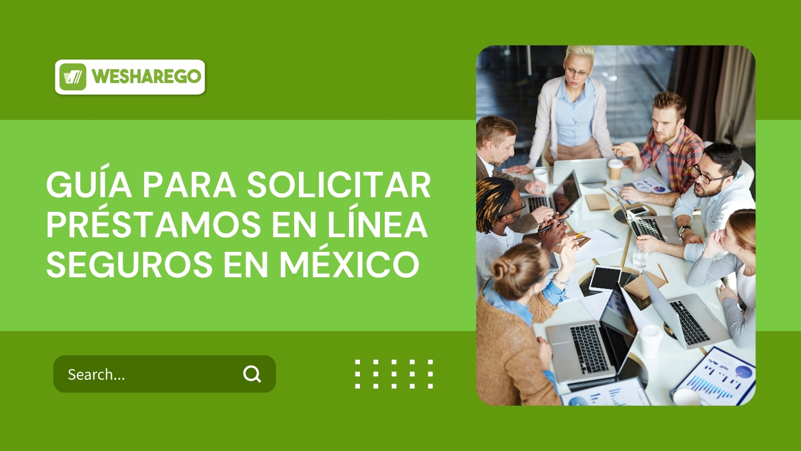 Solicita préstamos en línea seguros en México con Weshare Go, una plataforma legal y confiable que garantiza rapidez y seguridad.